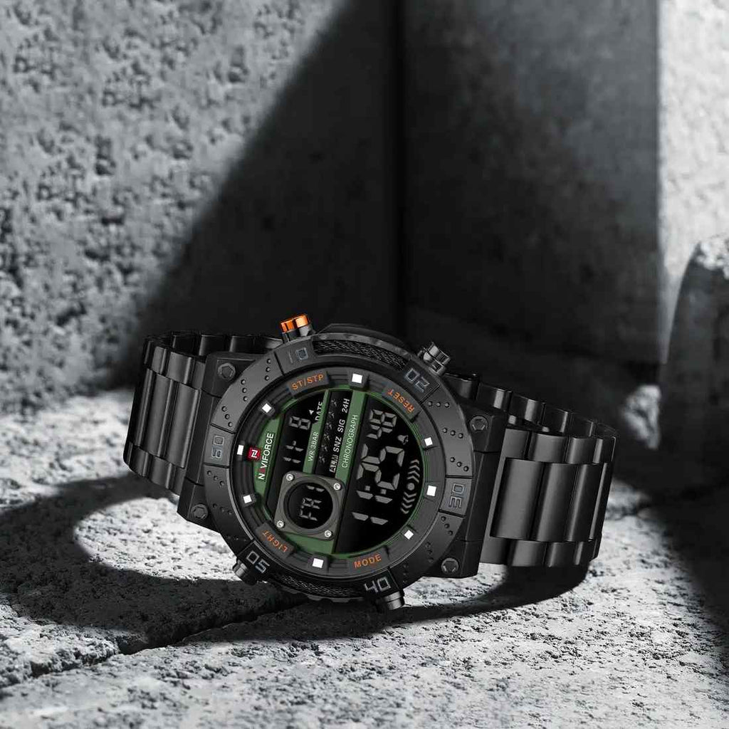 Reloj Digital Naviforce NF9241 – Estilo Militar Original