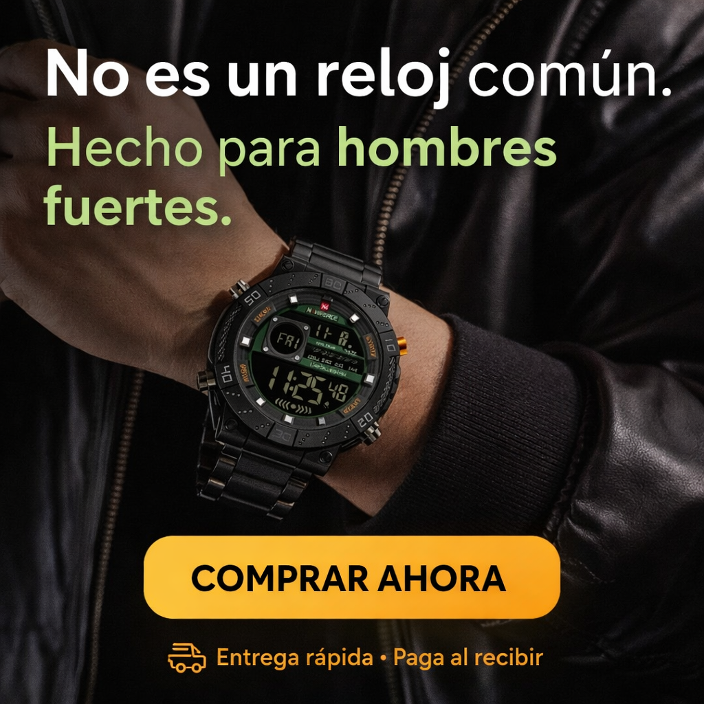Reloj Digital Naviforce NF9241 – Estilo Militar Original