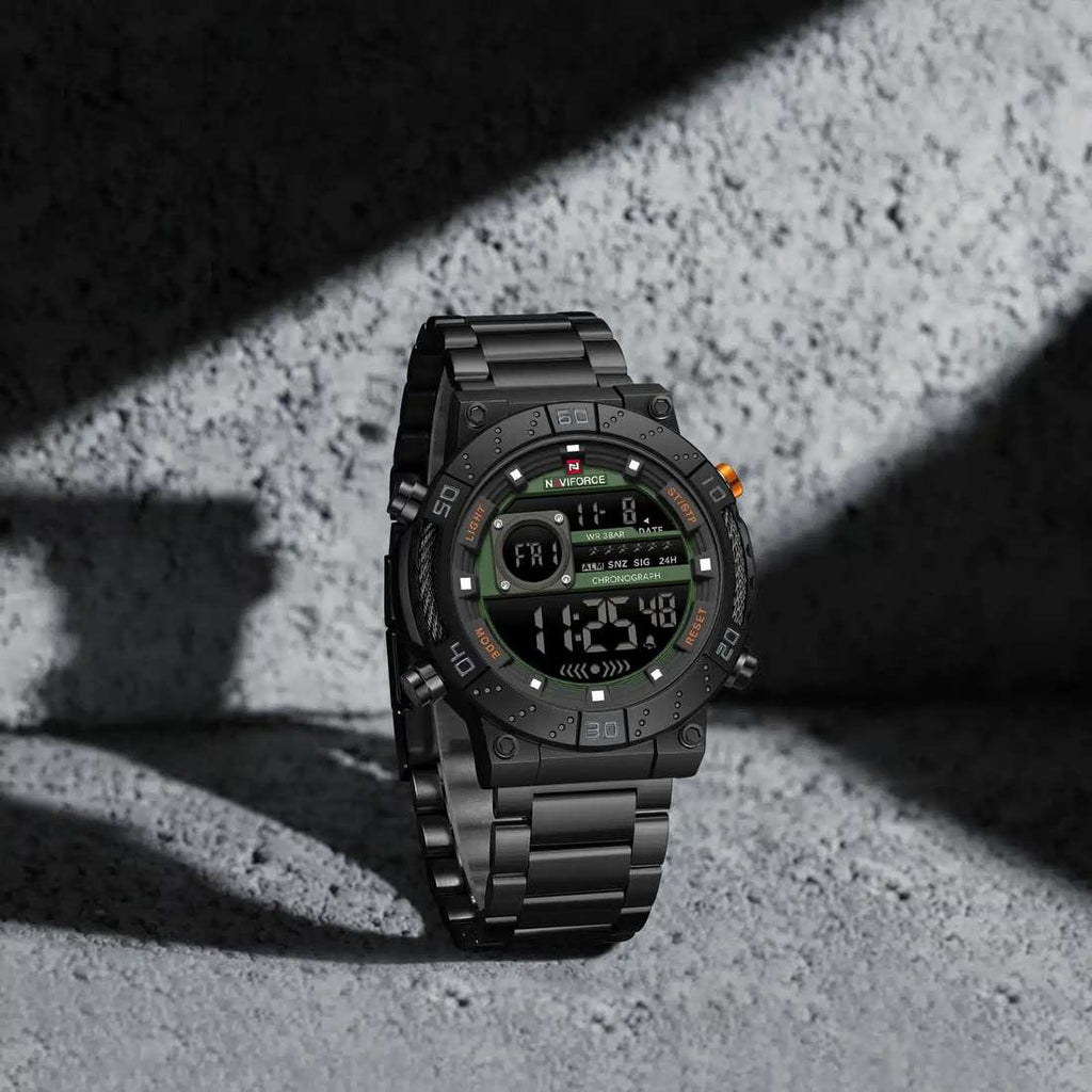 Reloj Digital Naviforce NF9241 – Estilo Militar Original